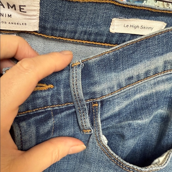 Frame Women's Light Blue Skinny Jeans - Picture 12 of 13